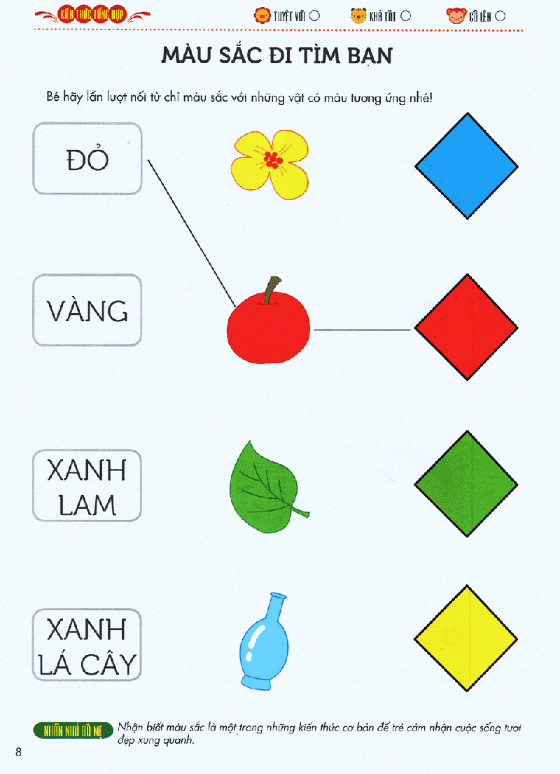 bé yêu đi mẫu giáo - rèn luyện iq (a)