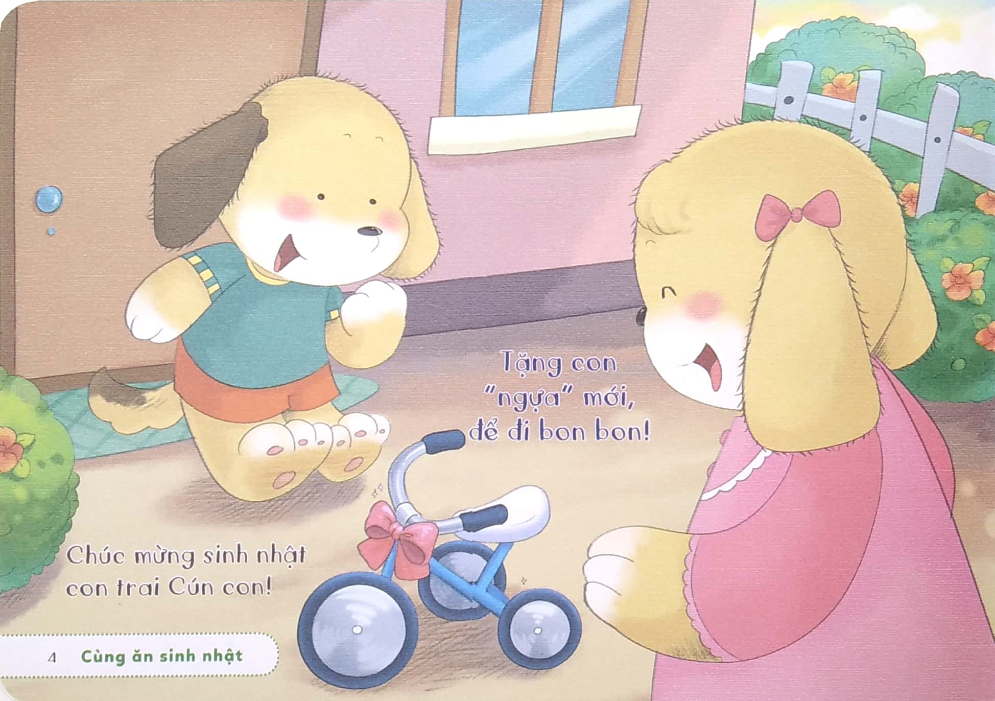 bé yêu ngoan ngoãn giỏi giang - cùng ăn sinh nhật