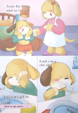 bé yêu ngoan ngoãn giỏi giang - mình tự ngủ ngoan