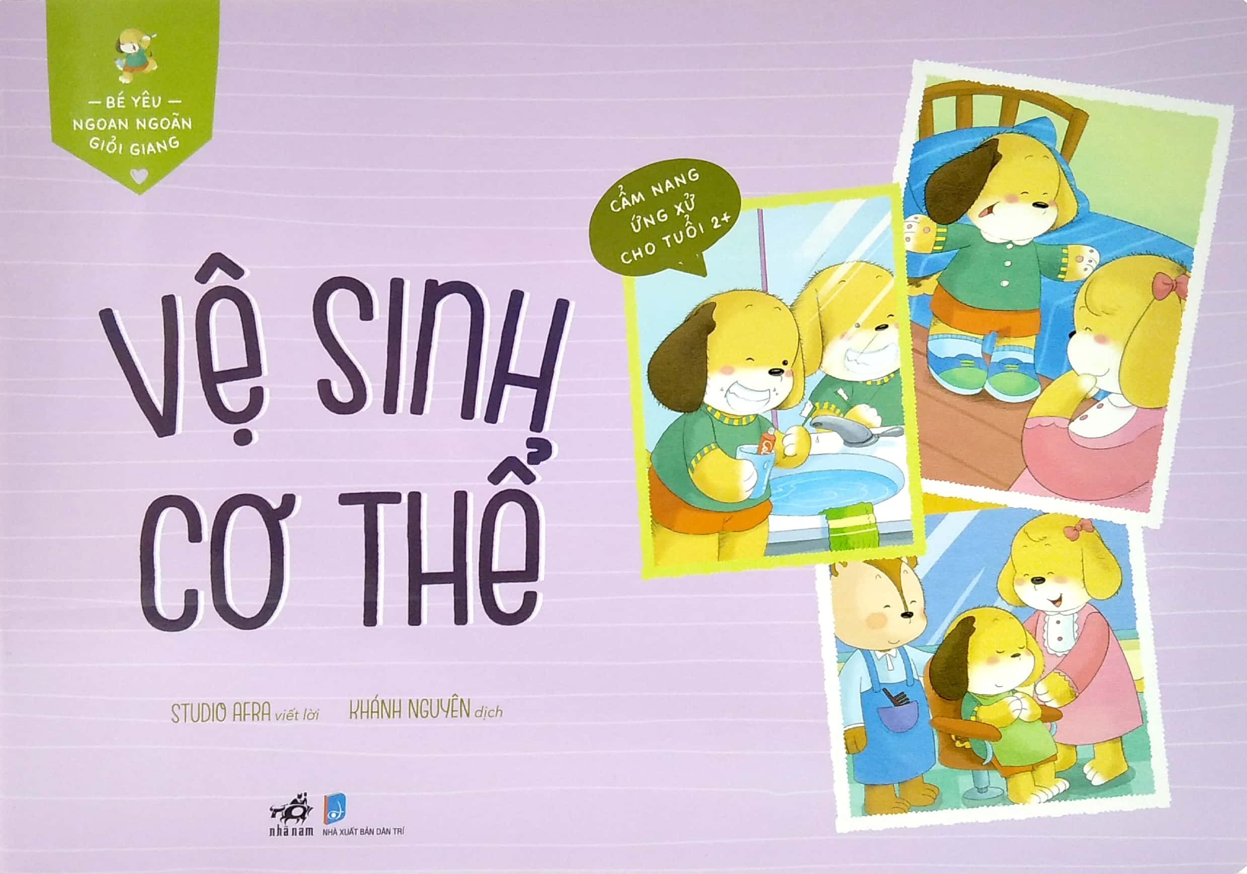 bé yêu ngoan ngoãn giỏi giang - vệ sinh cơ thể