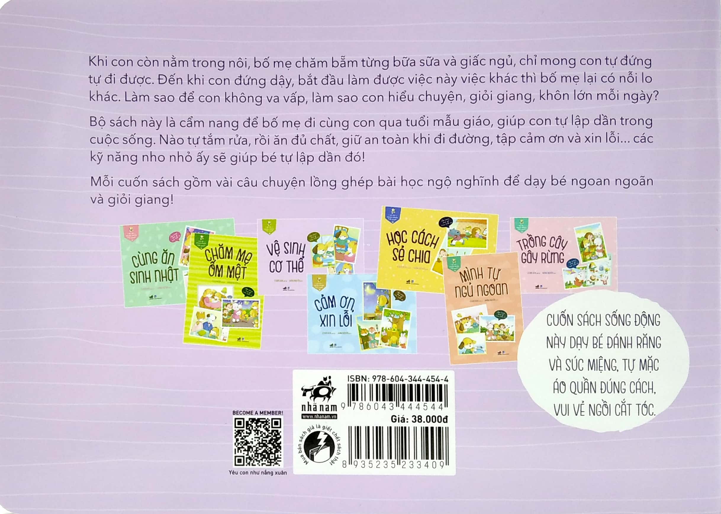 bé yêu ngoan ngoãn giỏi giang - vệ sinh cơ thể