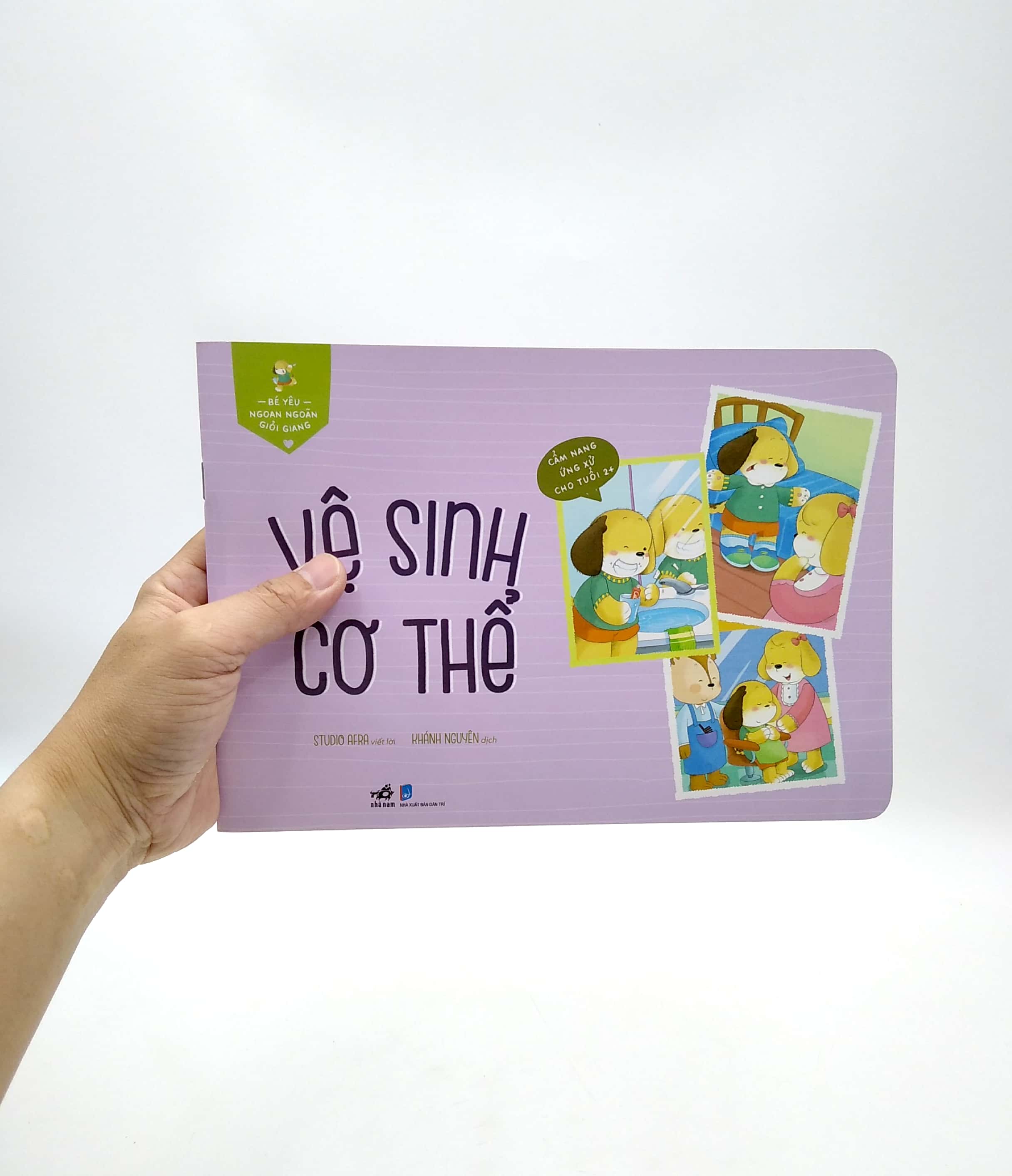 bé yêu ngoan ngoãn giỏi giang - vệ sinh cơ thể