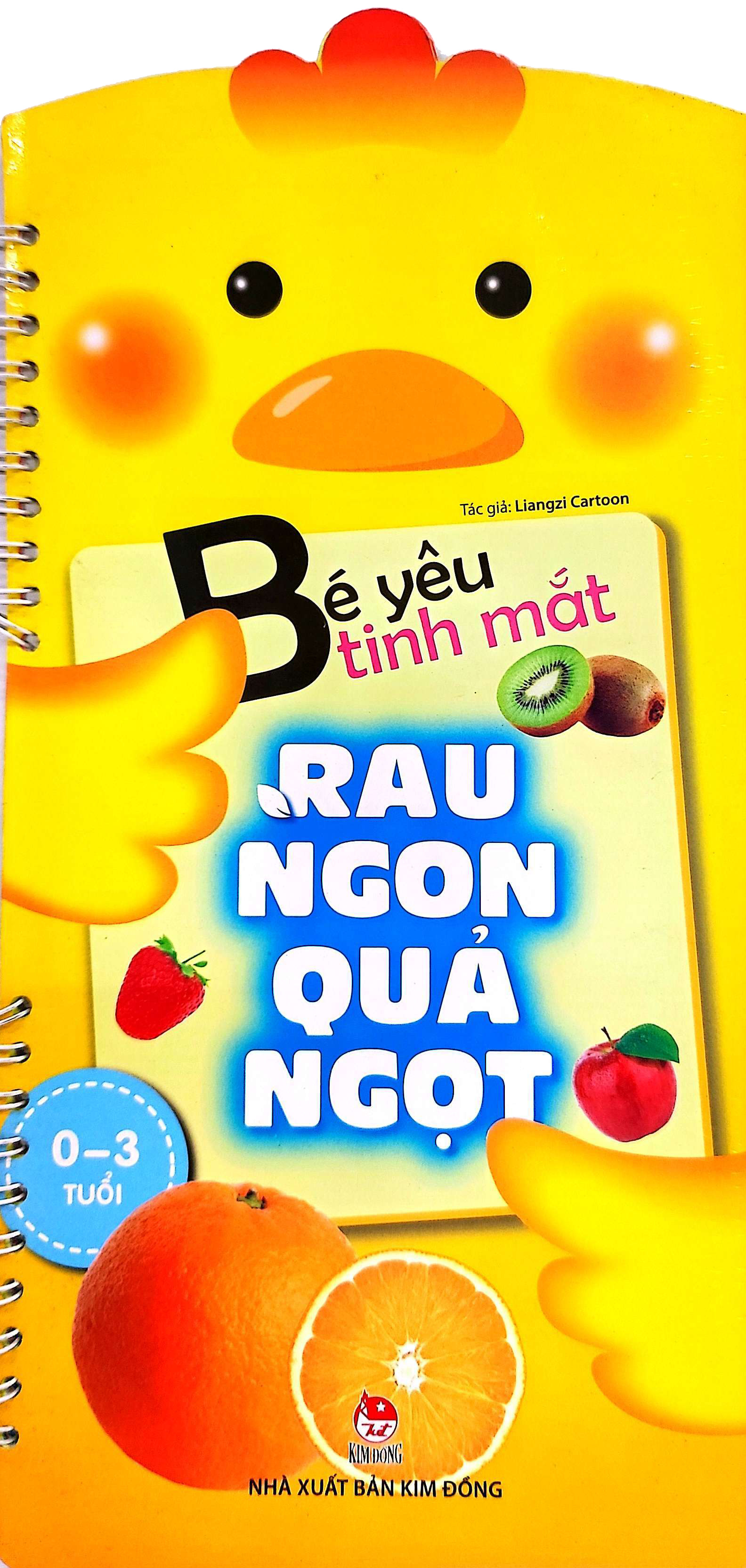 bé yêu tinh mắt - rau ngon quả ngọt (tái bản 2014)