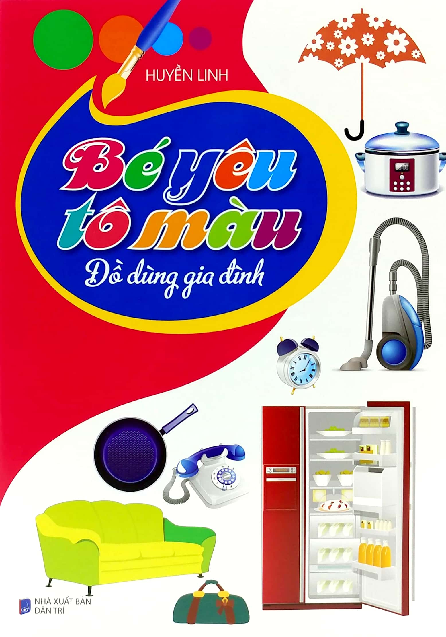 bé yêu tô màu - đồ dùng gia đình