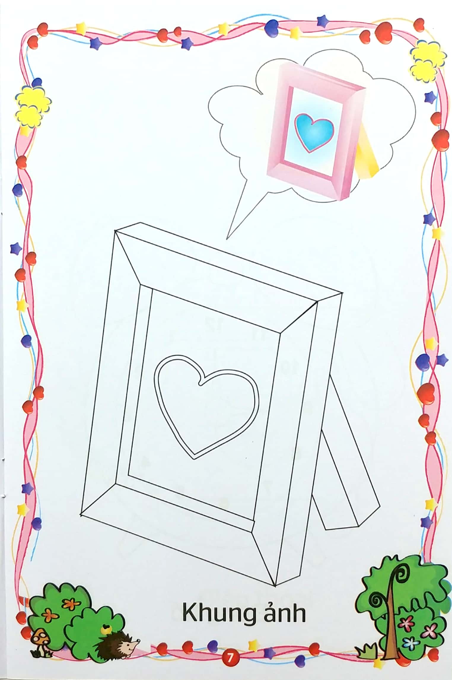 bé yêu tô màu - đồ dùng gia đình