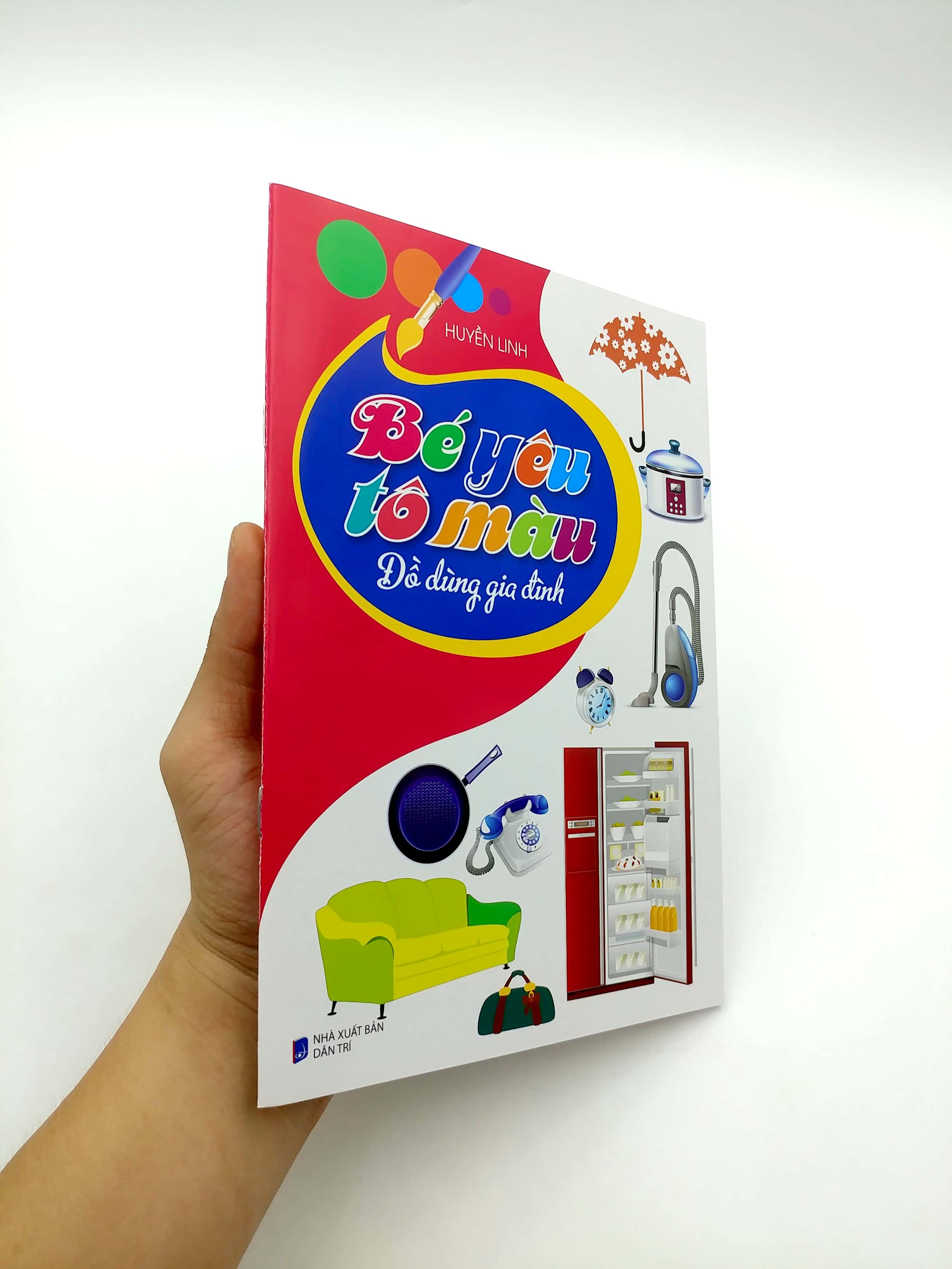 bé yêu tô màu - đồ dùng gia đình