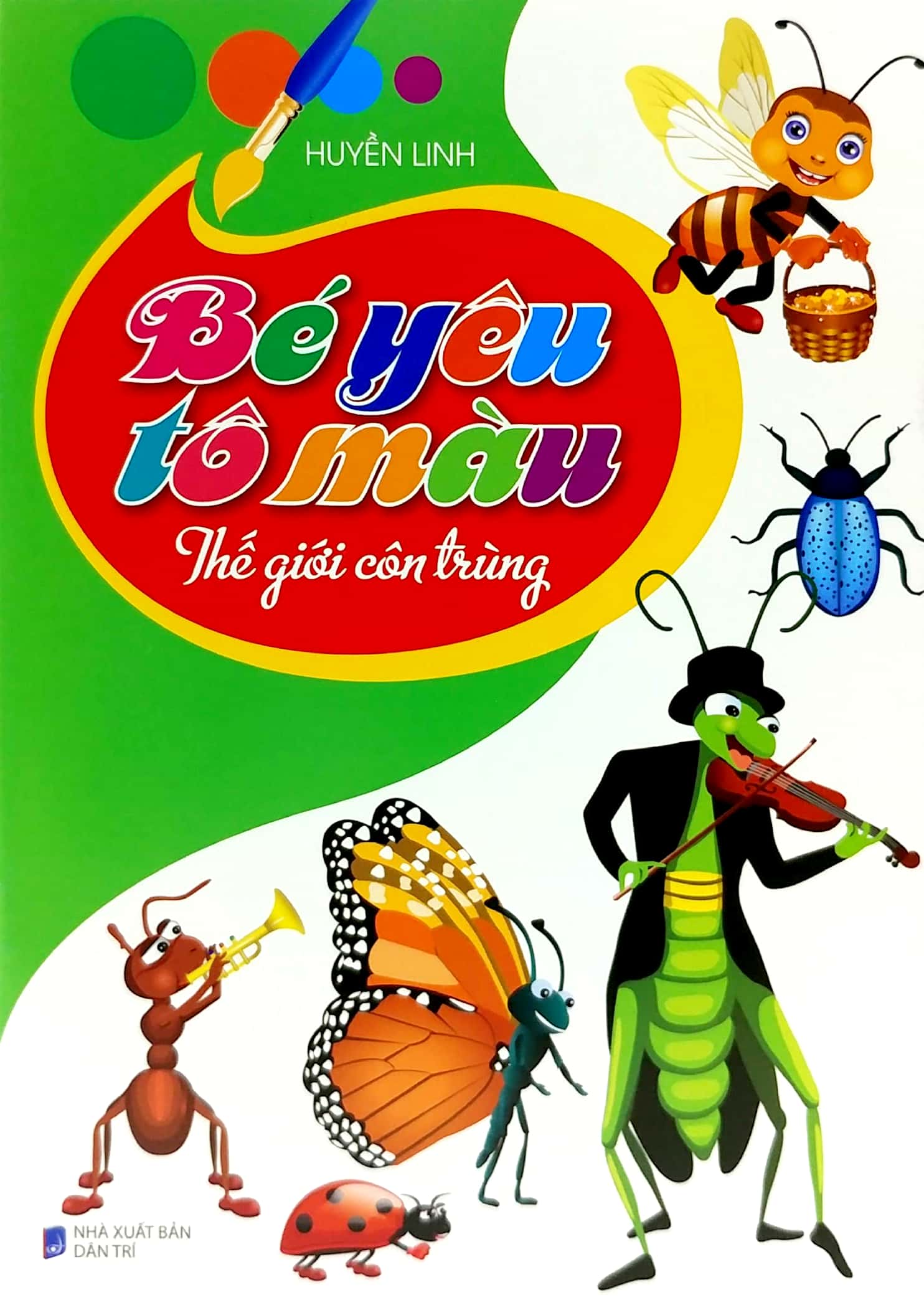 bé yêu tô màu - thế giới con trùng