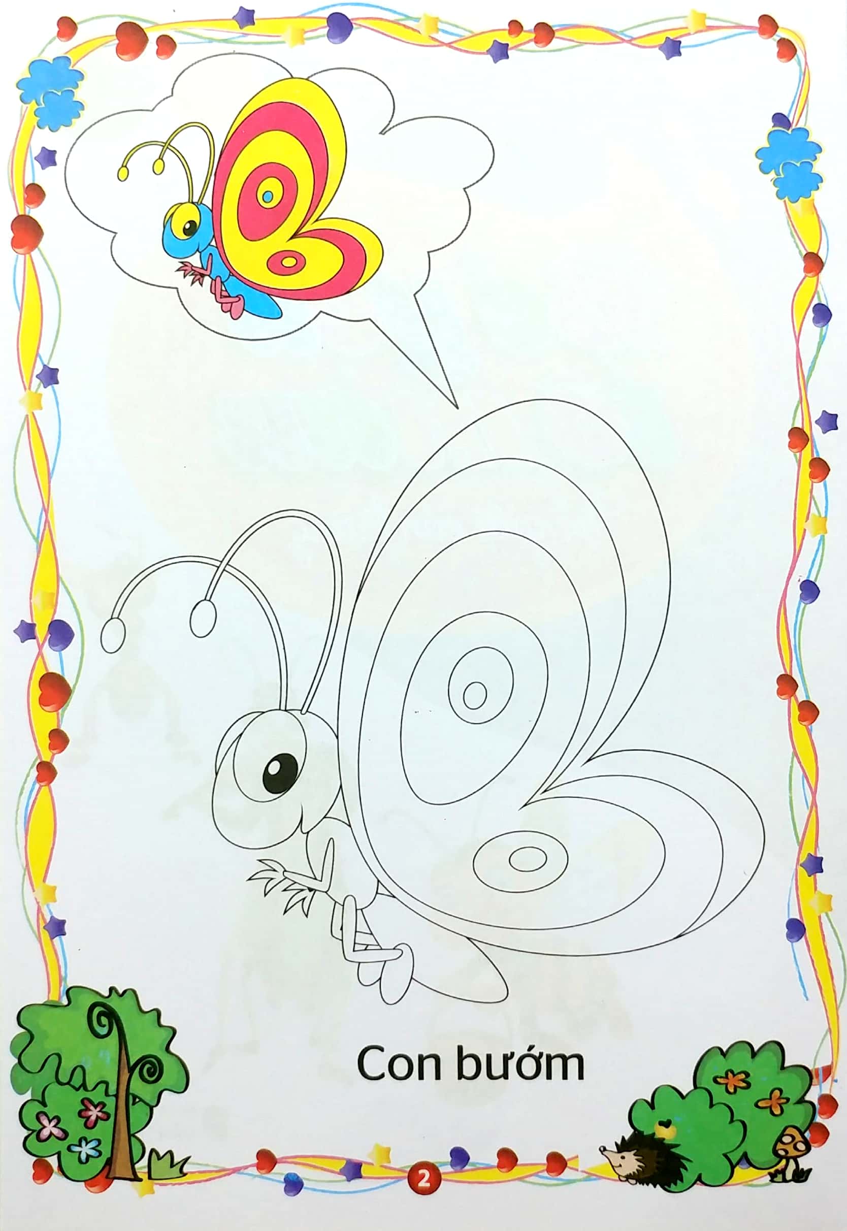 bé yêu tô màu - thế giới con trùng