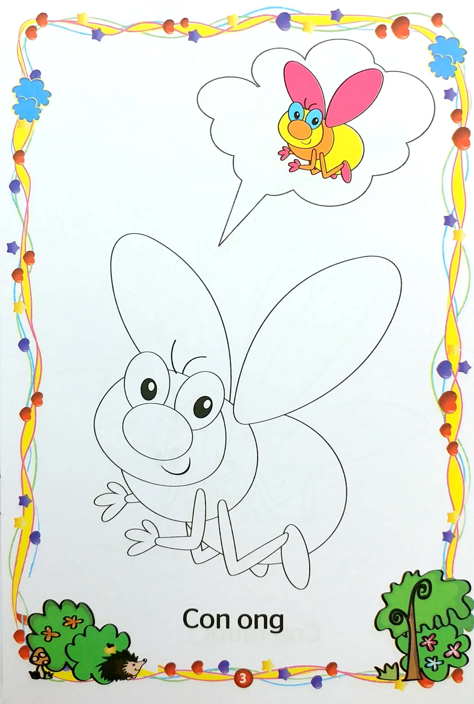 bé yêu tô màu - thế giới con trùng