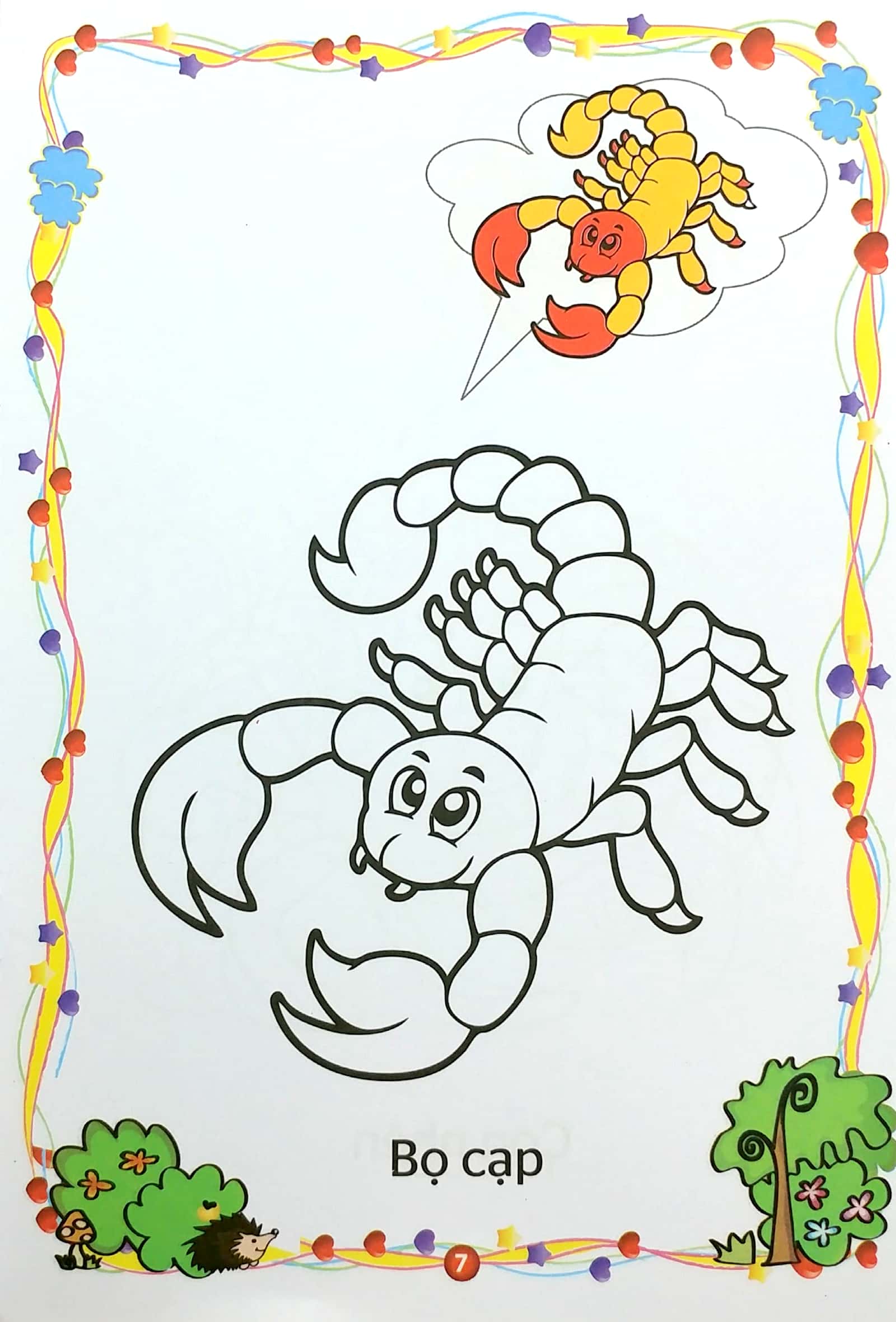 bé yêu tô màu - thế giới con trùng