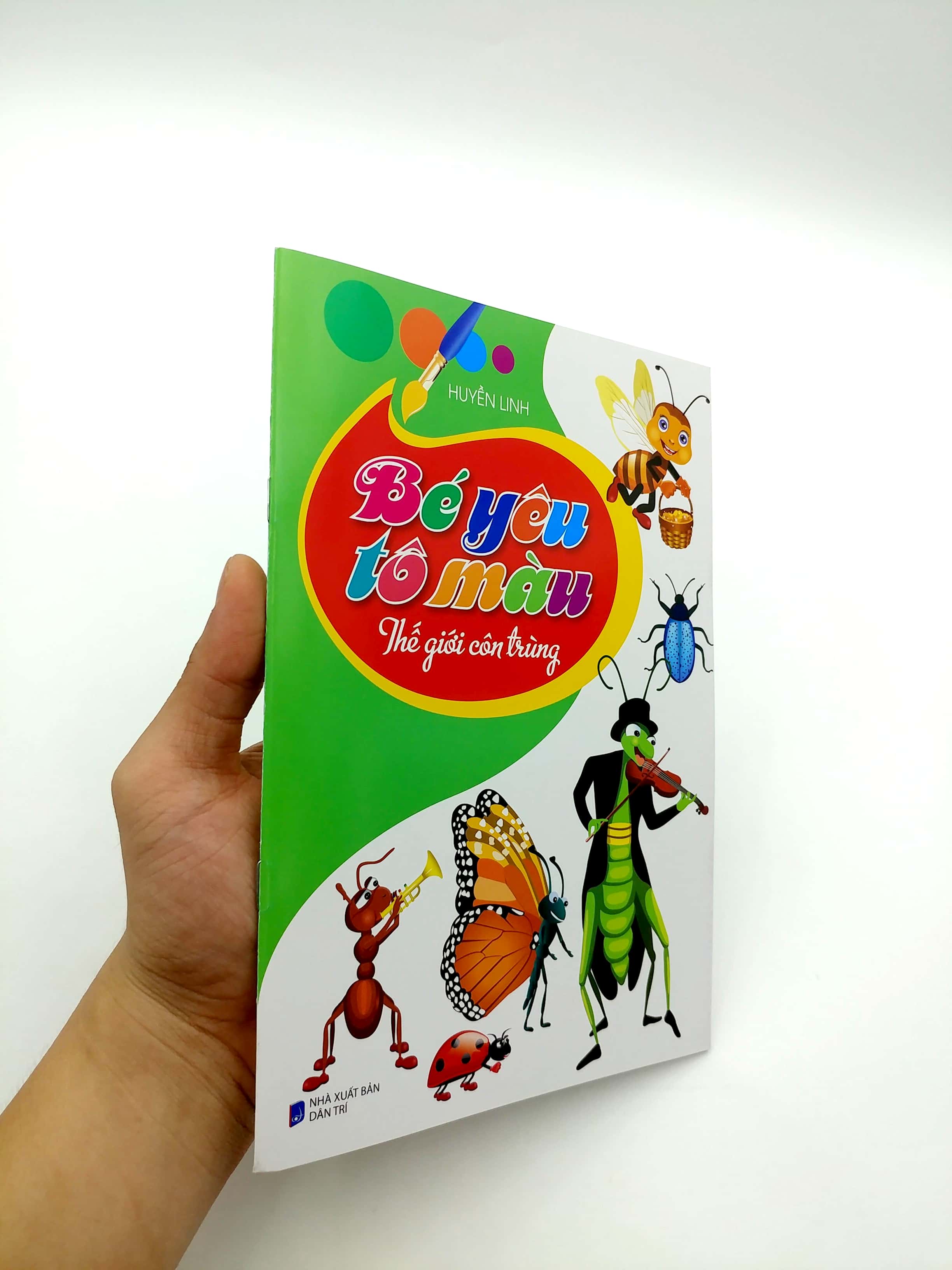 bé yêu tô màu - thế giới con trùng