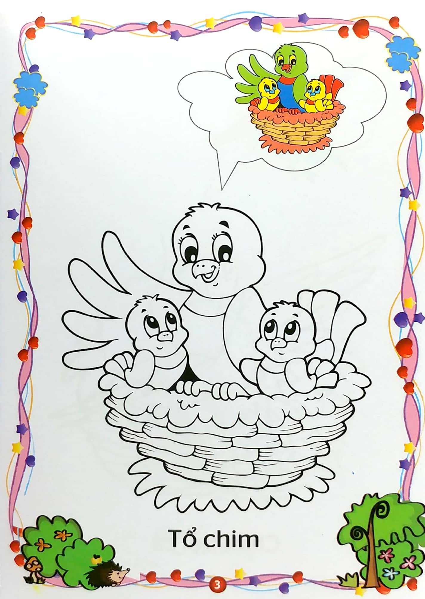 bé yêu tô màu - thế giới loài chim