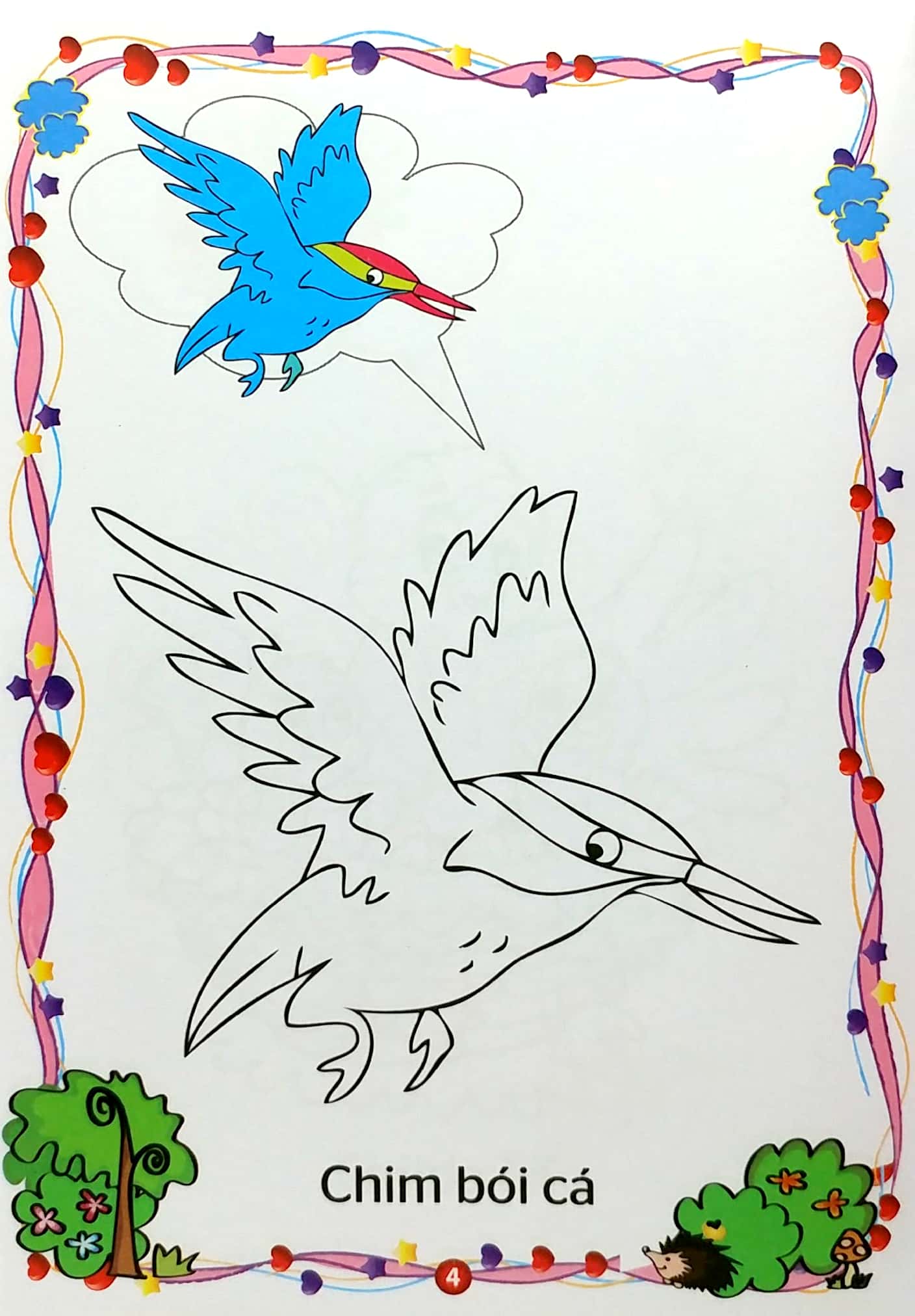 bé yêu tô màu - thế giới loài chim