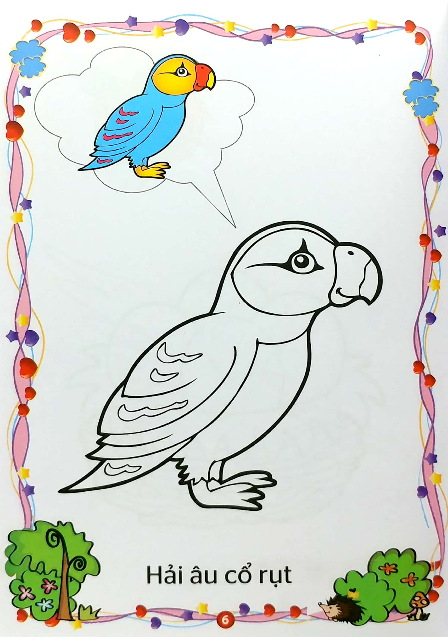 bé yêu tô màu - thế giới loài chim