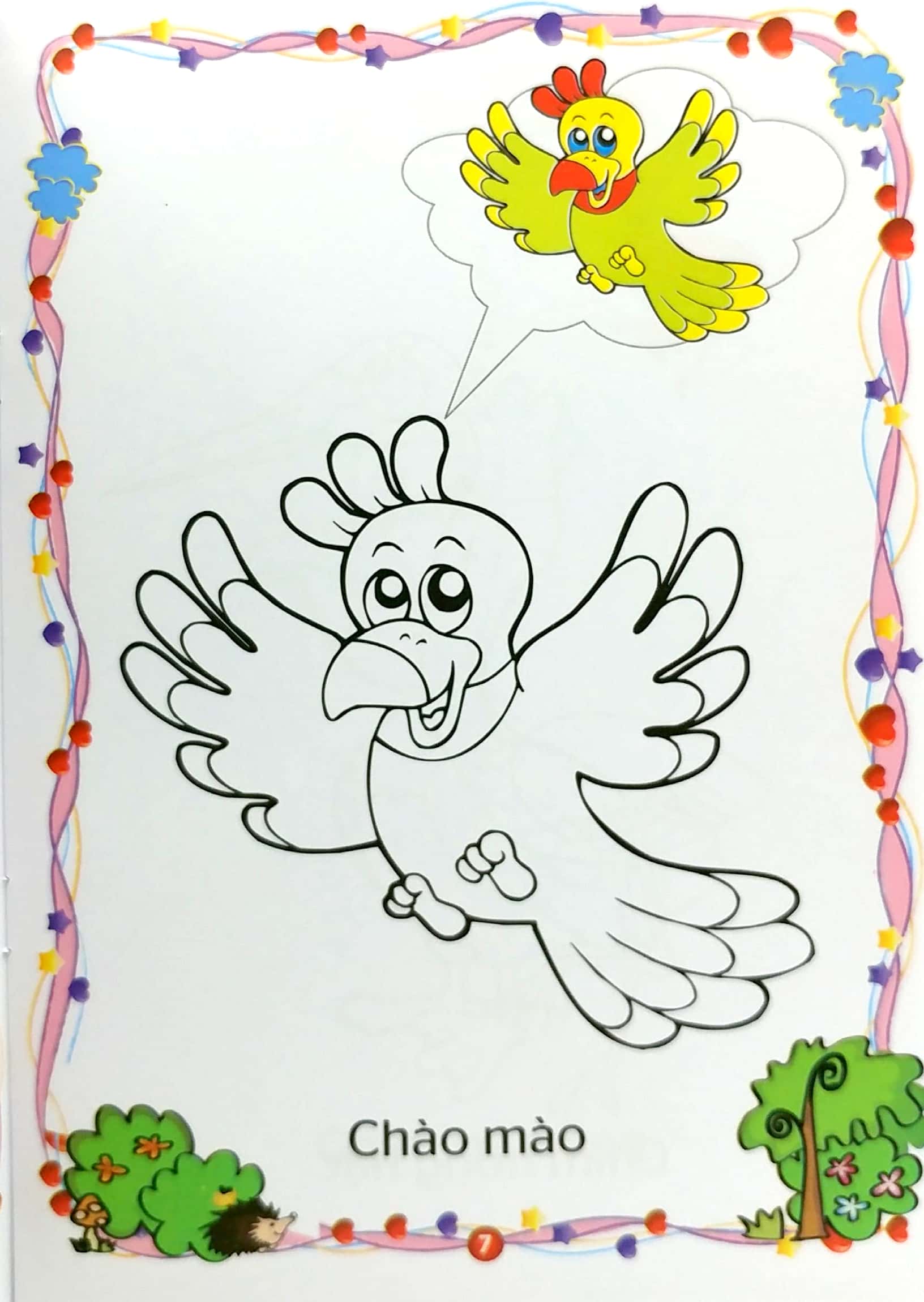 bé yêu tô màu - thế giới loài chim