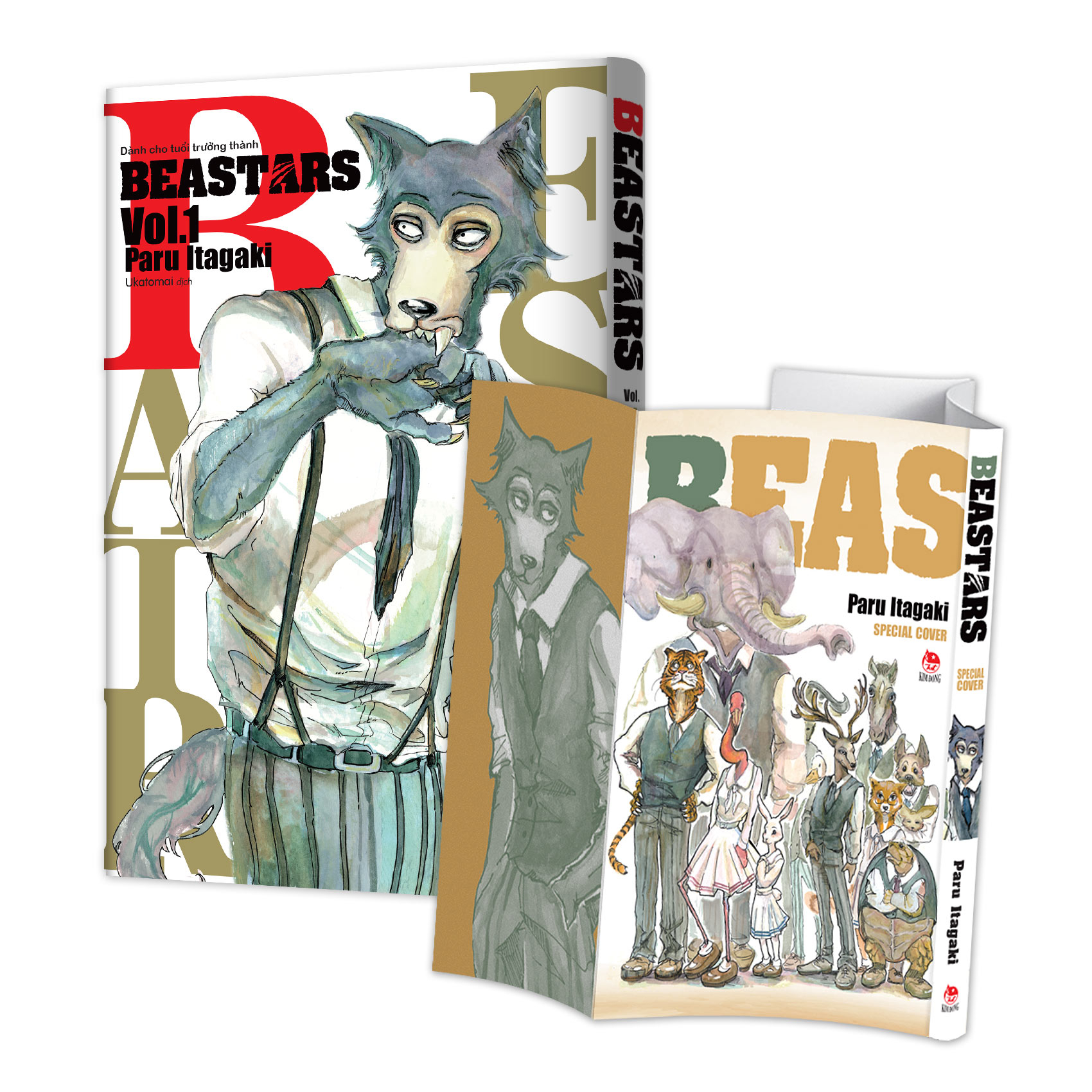 Beastars - Tap 1 - Tang Kem Special Cover + Metalize Card