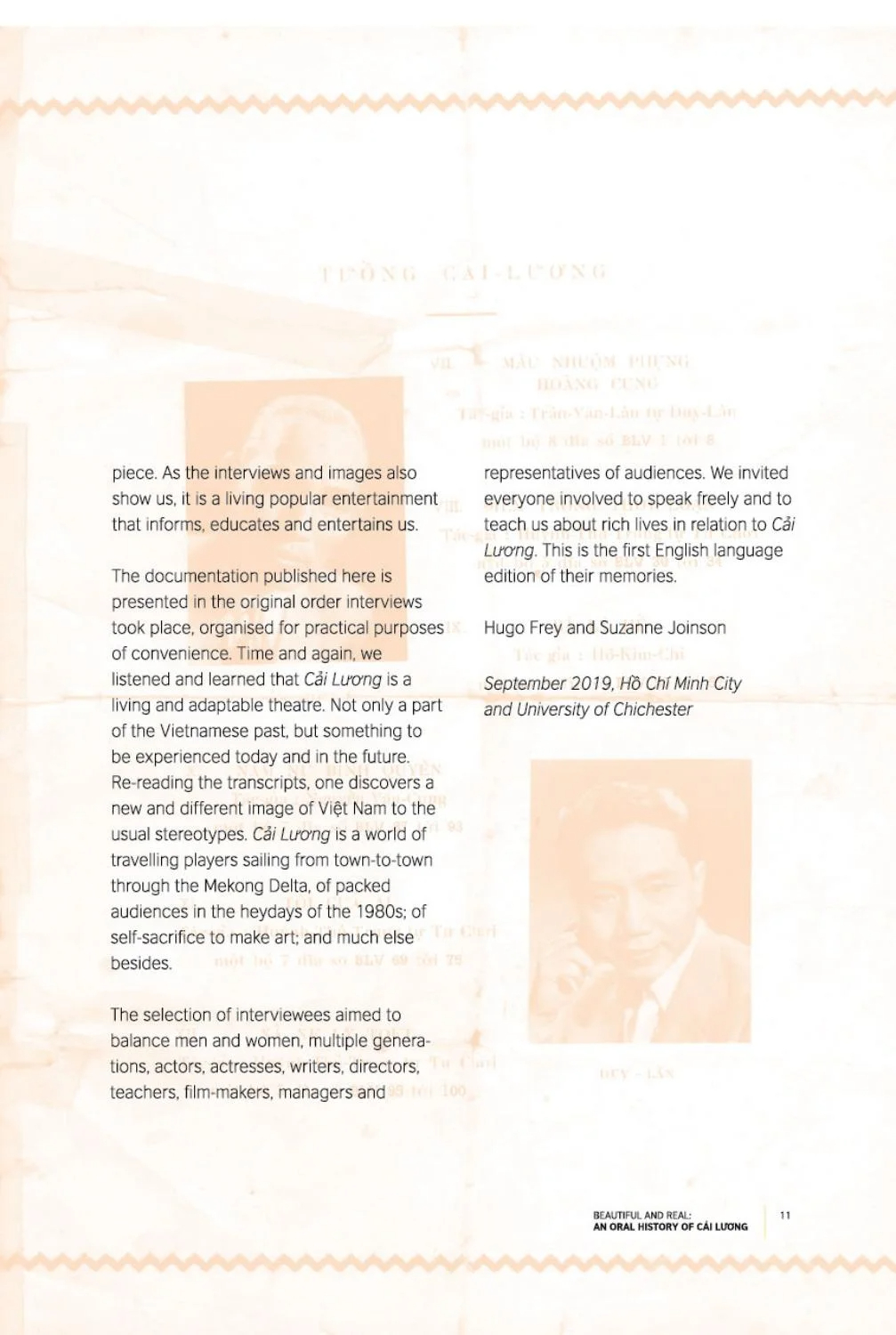 beautiful and real: anoral history of cải lương