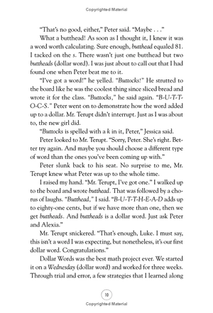 because of mr. terupt