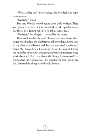 because of mr. terupt