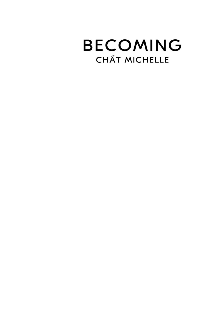 becoming - chất michelle (tái bản)