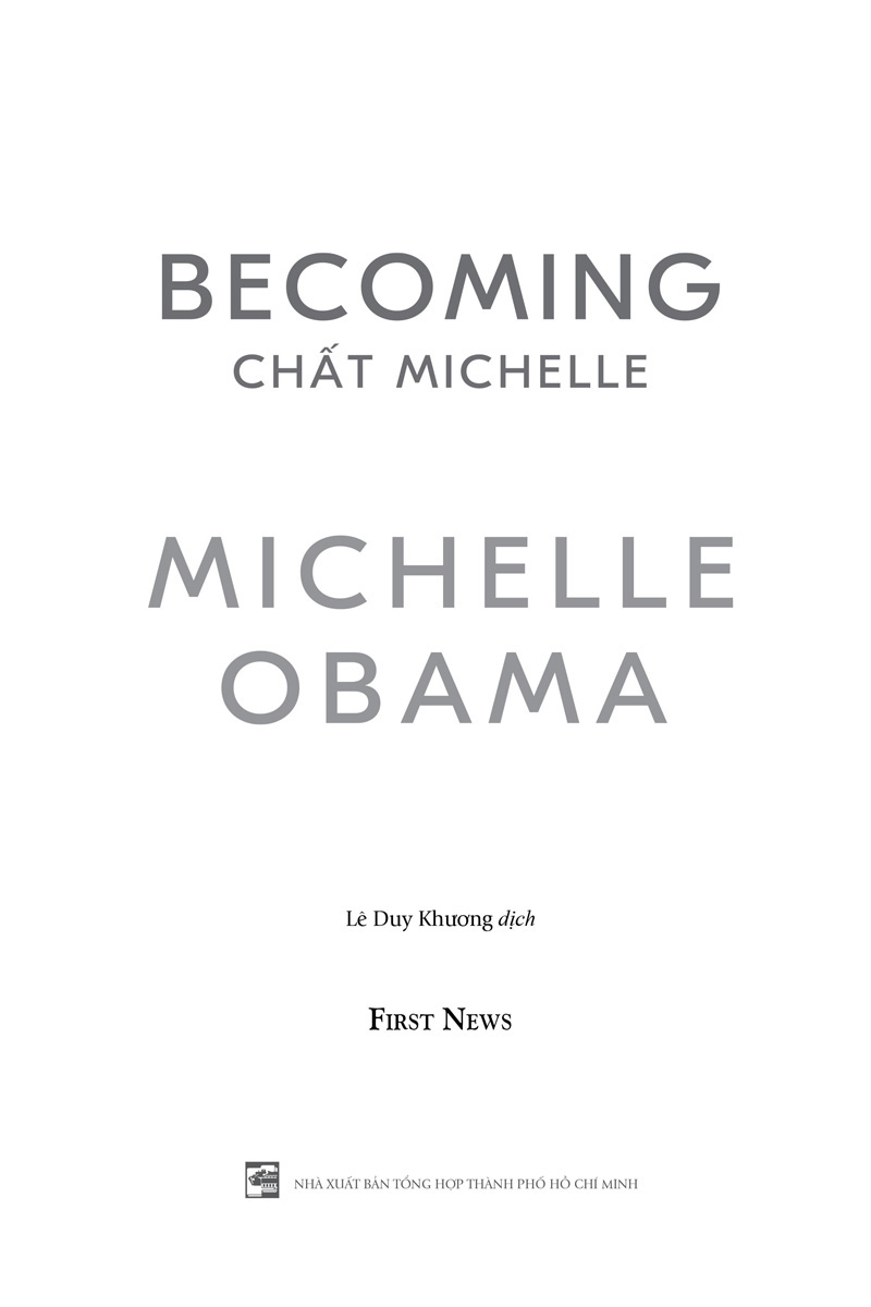 becoming - chất michelle (tái bản)