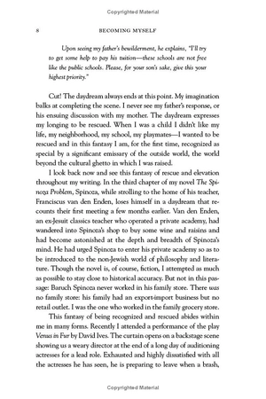 becoming myself: a psychiatrist's memoir