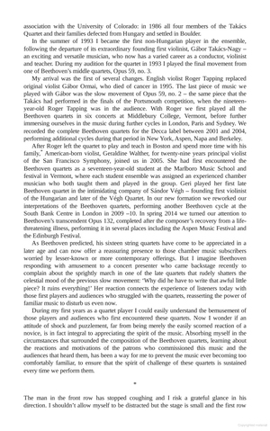 beethoven for a later age