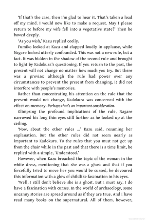 before the coffee gets cold 4: before we say goodbye