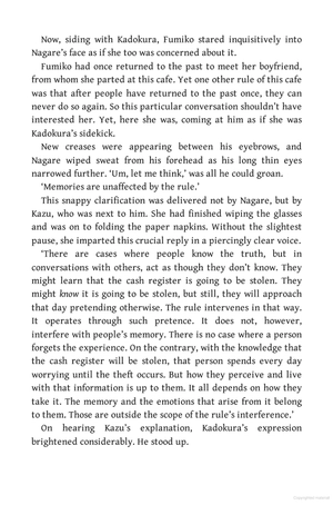 before the coffee gets cold 4: before we say goodbye