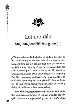 being buddha at work - ứng dụng giáo lý đức phật ở chốn công sở để đạt đến an lạc và trí tuệ