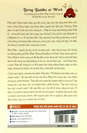 being buddha at work - ứng dụng giáo lý đức phật ở chốn công sở để đạt đến an lạc và trí tuệ
