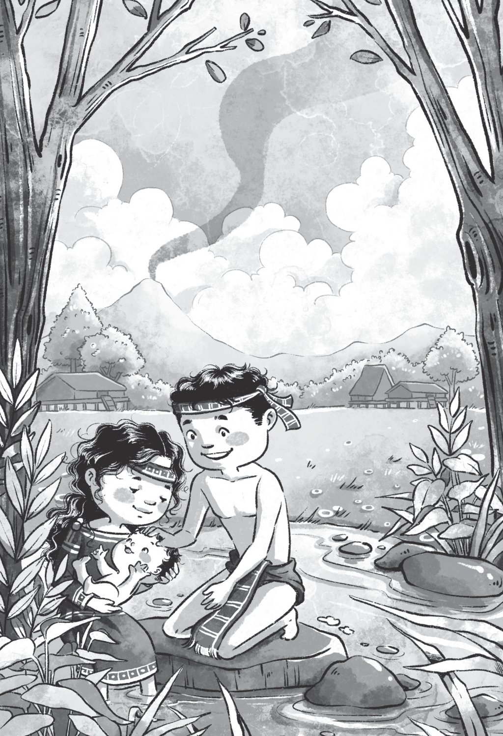 bên bếp lửa nhà dài