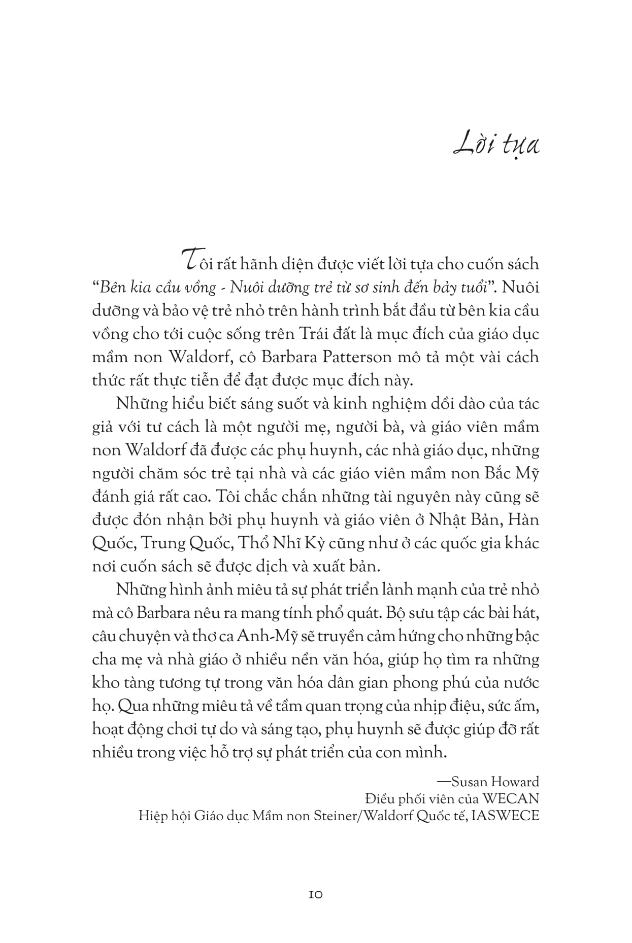 bên kia cầu vồng - nuôi dưỡng đứa trẻ từ sơ sinh đến bảy tuổi - beyond the rainbow bridge