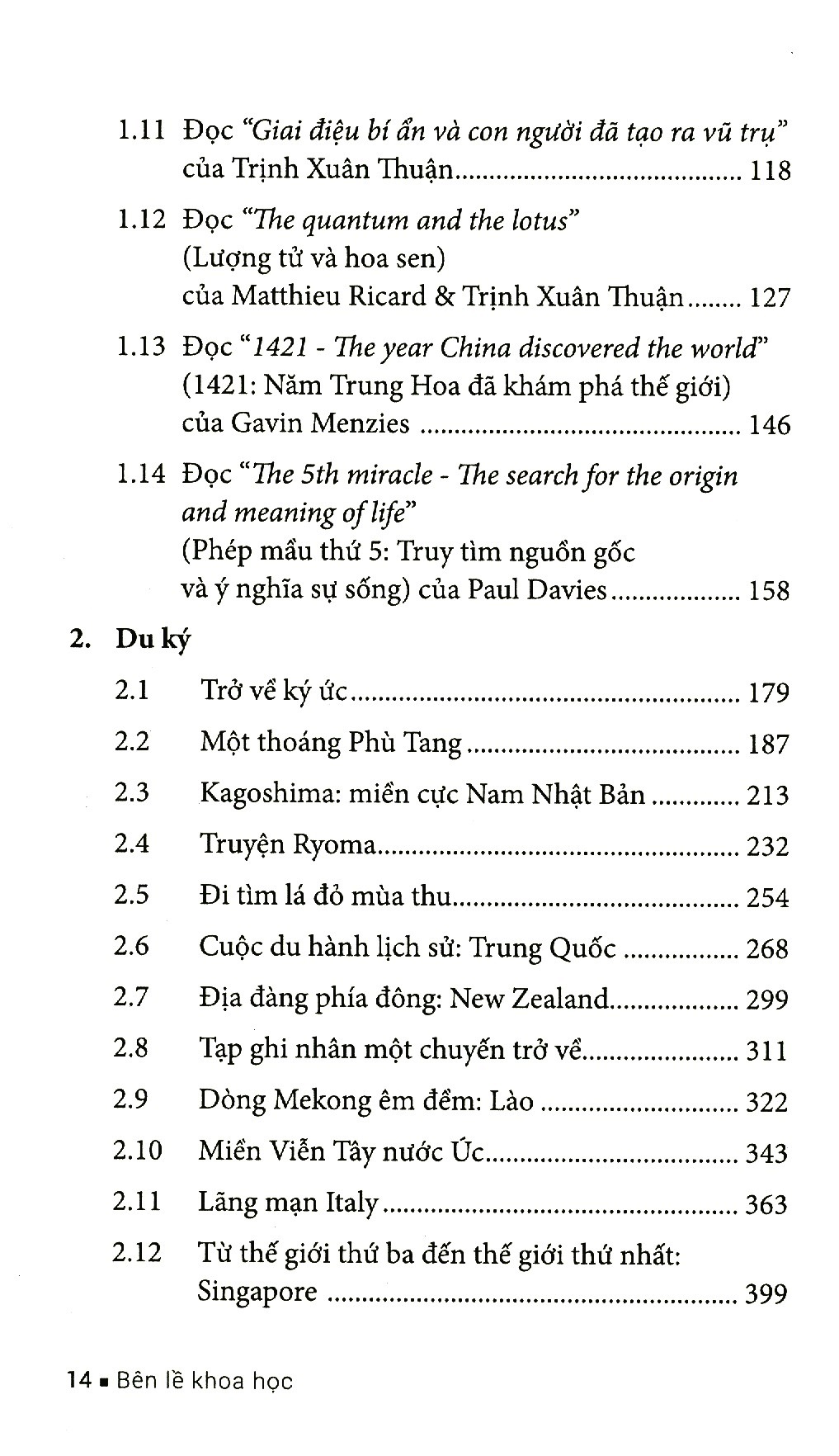 bên lề khoa học