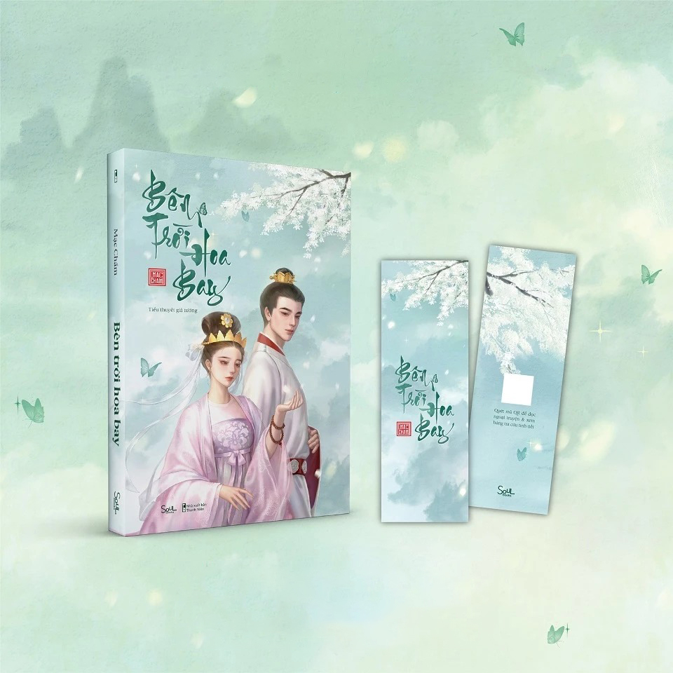 bên trời hoa bay - tặng kèm bookmark bồi cứng + card bo góc cán màng hologram ngẫu nhiên