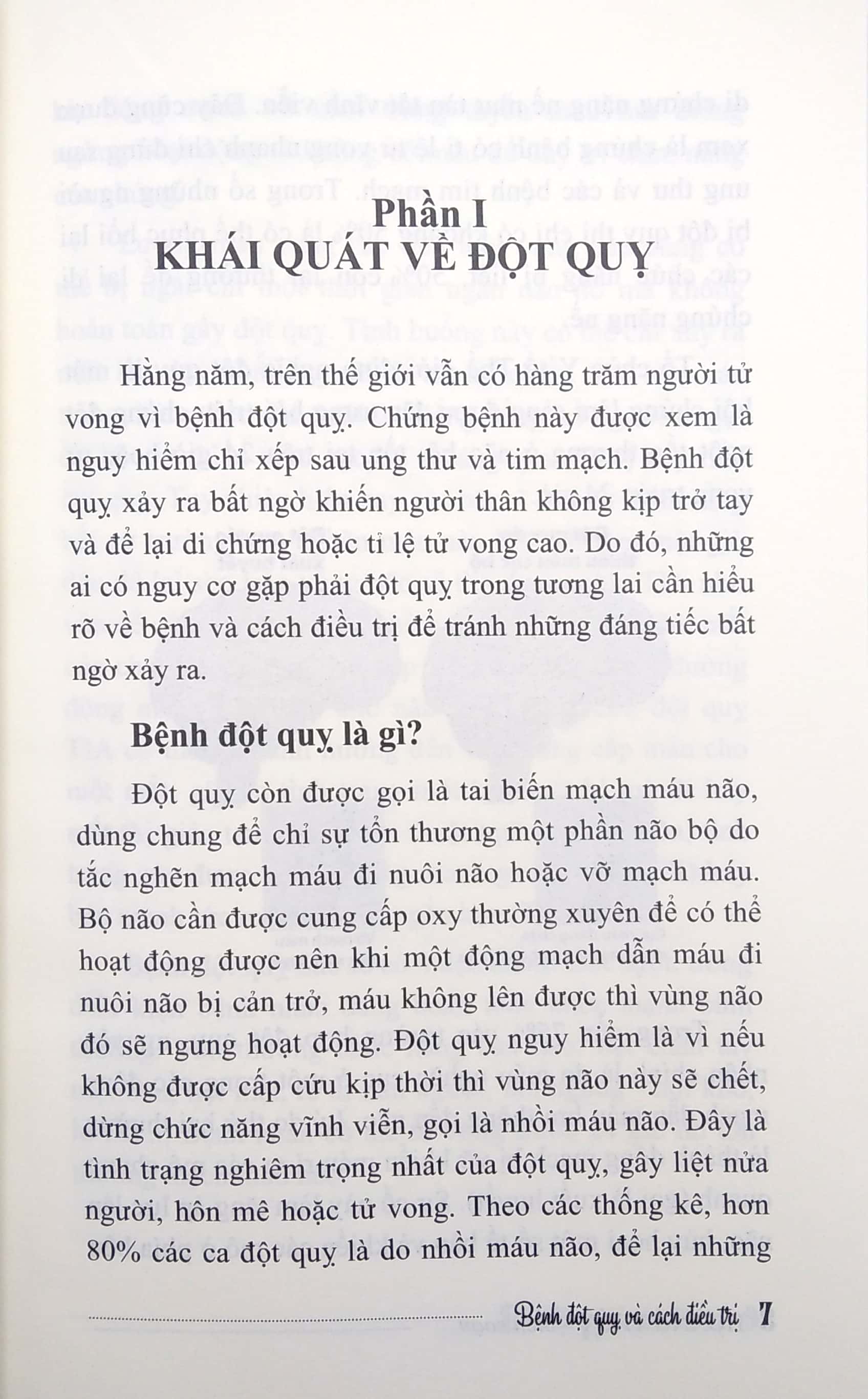 bệnh đột quỵ và cách điều trị