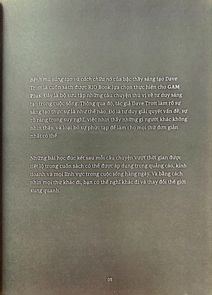 bệnh mù sáng tạo và cách chữa nó