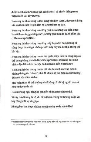 bệnh mù sáng tạo và cách chữa nó