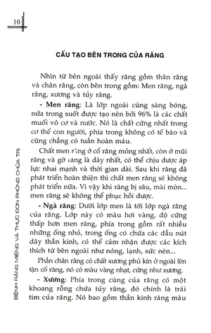 bệnh răng miệng và thực đơn phòng chữa trị