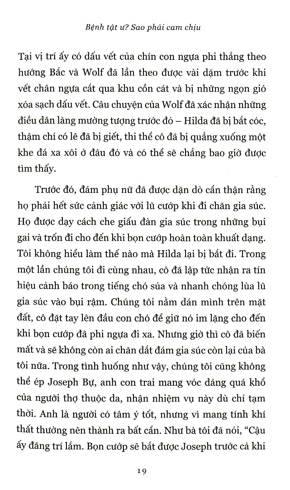 bệnh tật ư? sao phải cam chịu
