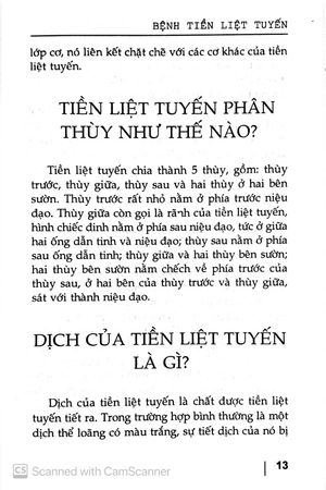 bệnh tiền liệt tuyến - giải pháp dự phòng và điều trị bệnh (tái bản)