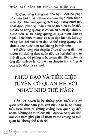 bệnh tiền liệt tuyến - giải pháp dự phòng và điều trị bệnh (tái bản)