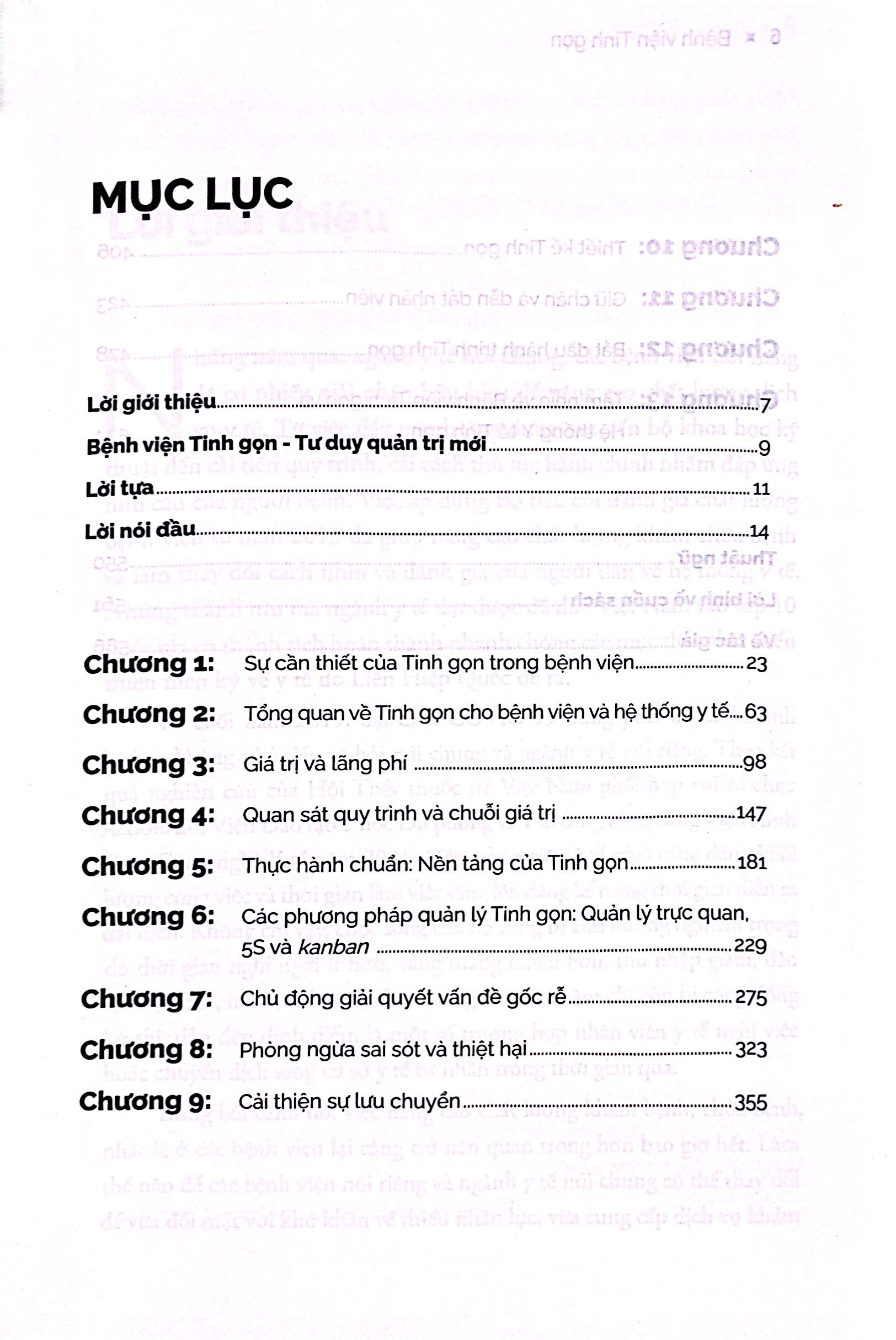 bệnh viện tinh gọn