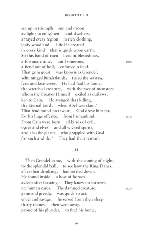 beowulf: dual language and new verse translation