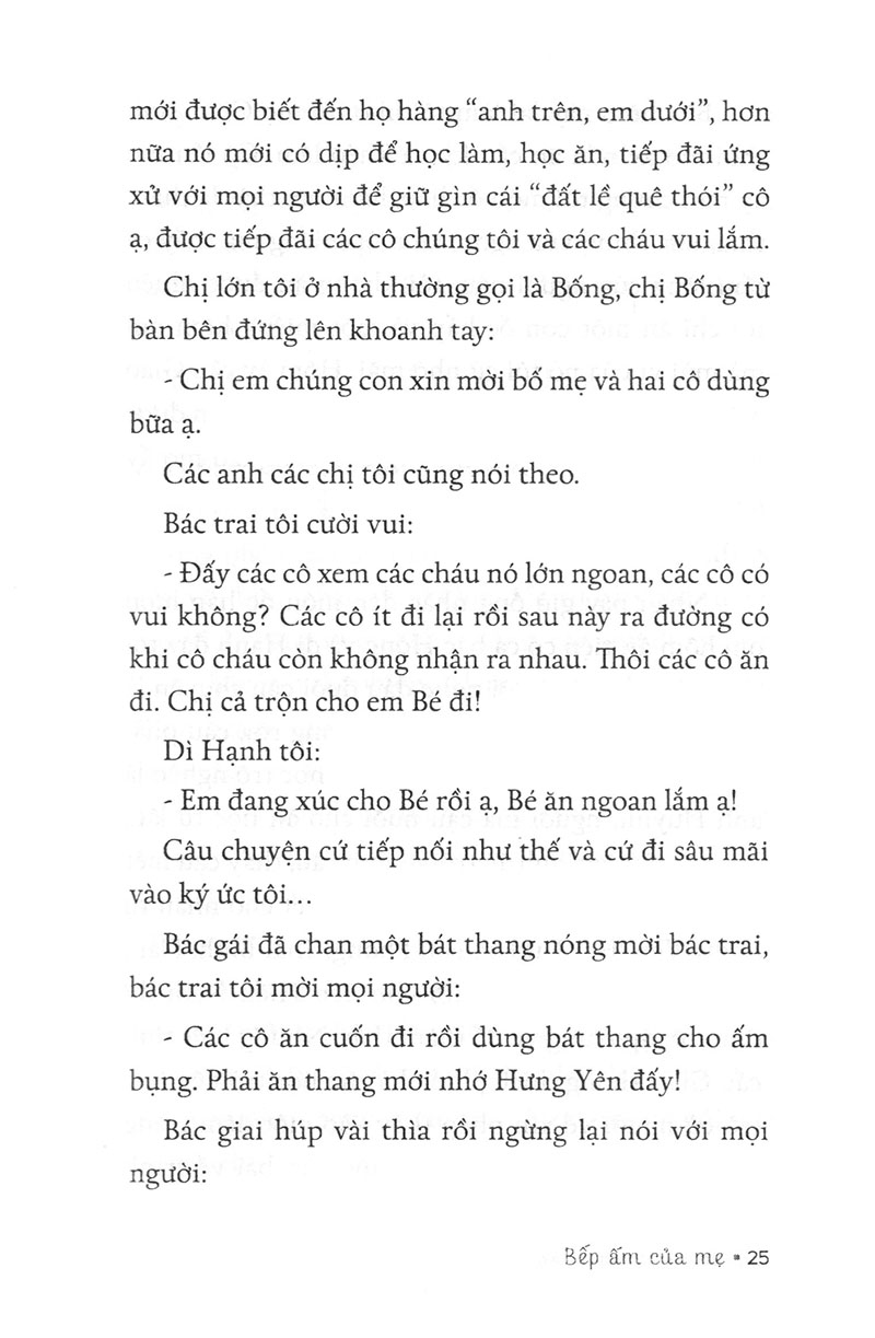 bếp ấm của mẹ (tái bản 2023)