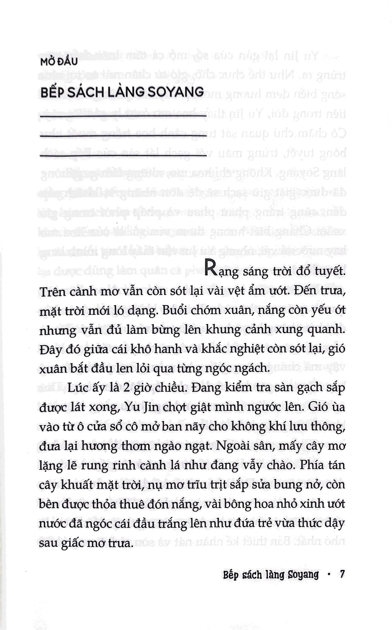 bếp sách làng soyang