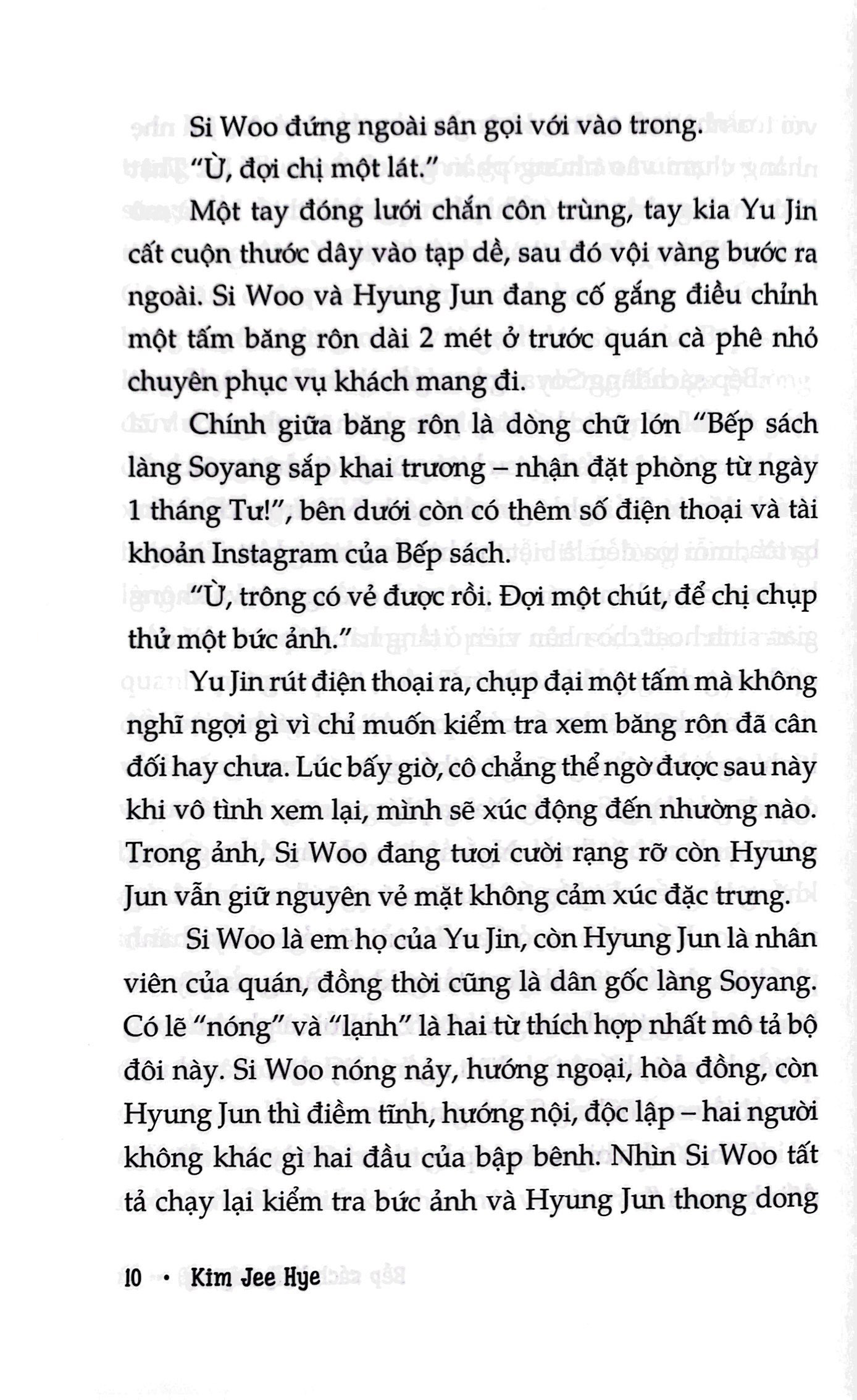 bếp sách làng soyang