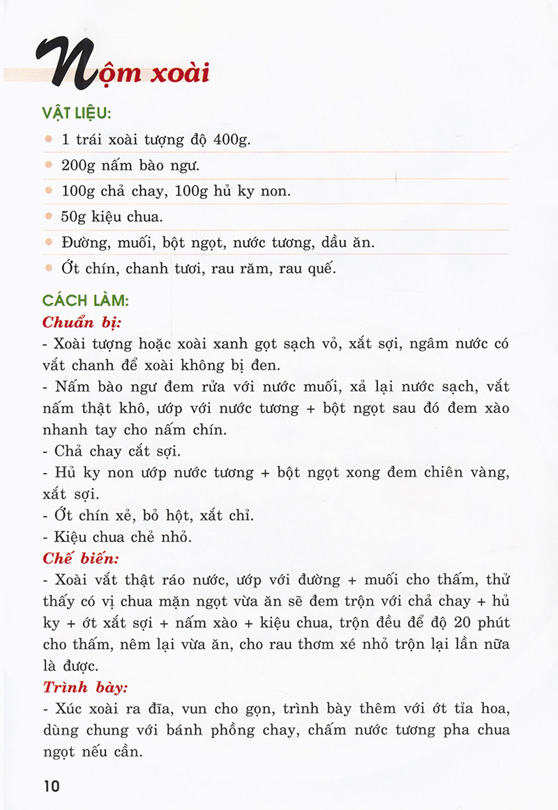 bếp việt - món chay đám tiệc