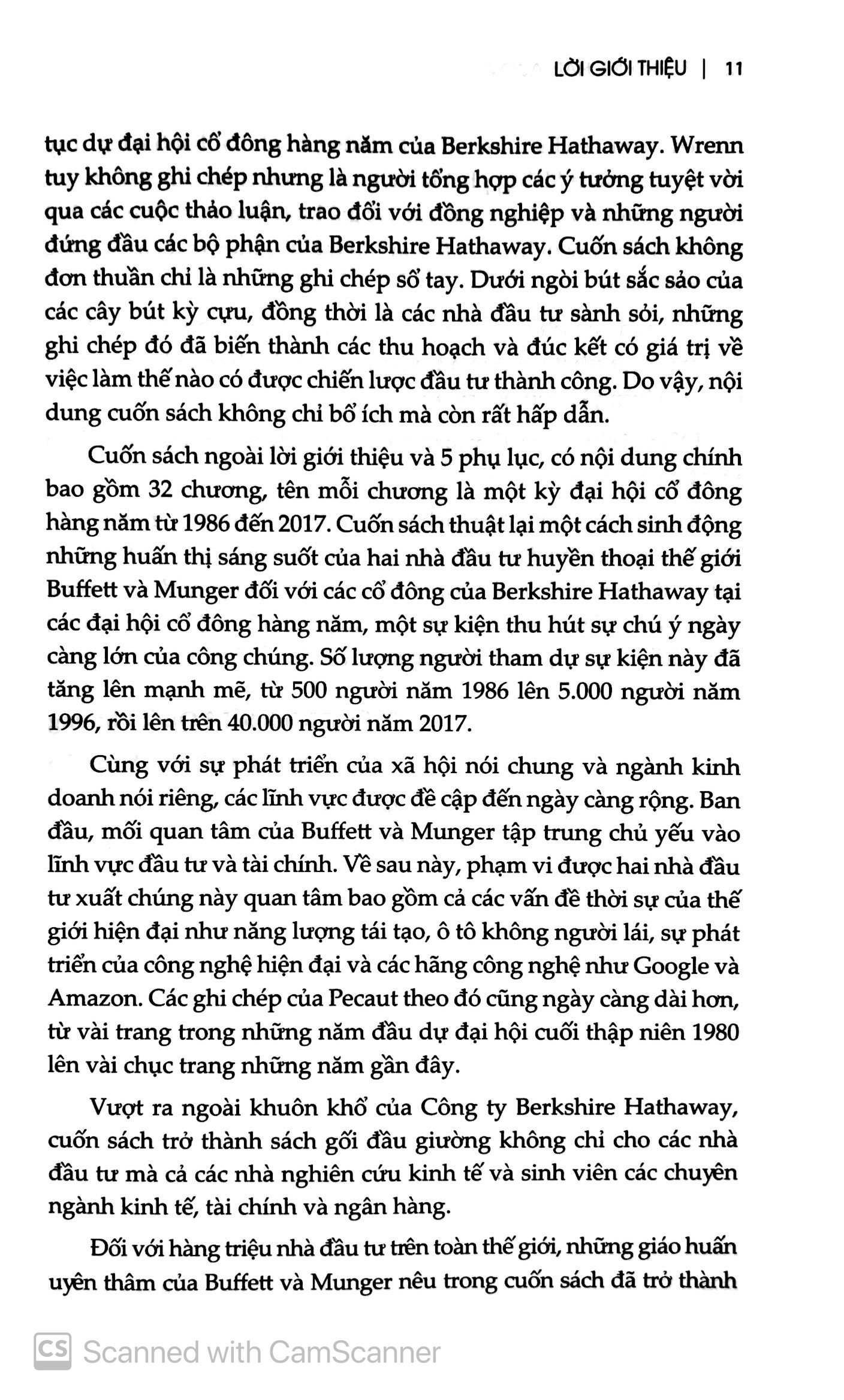 berkshire hathaway: những bài học tuyệt vời từ warren buffett và charlie munger tại đại hội cổ đông thường niên của tập đoàn trong suốt 30 năm (tái bản 2023)