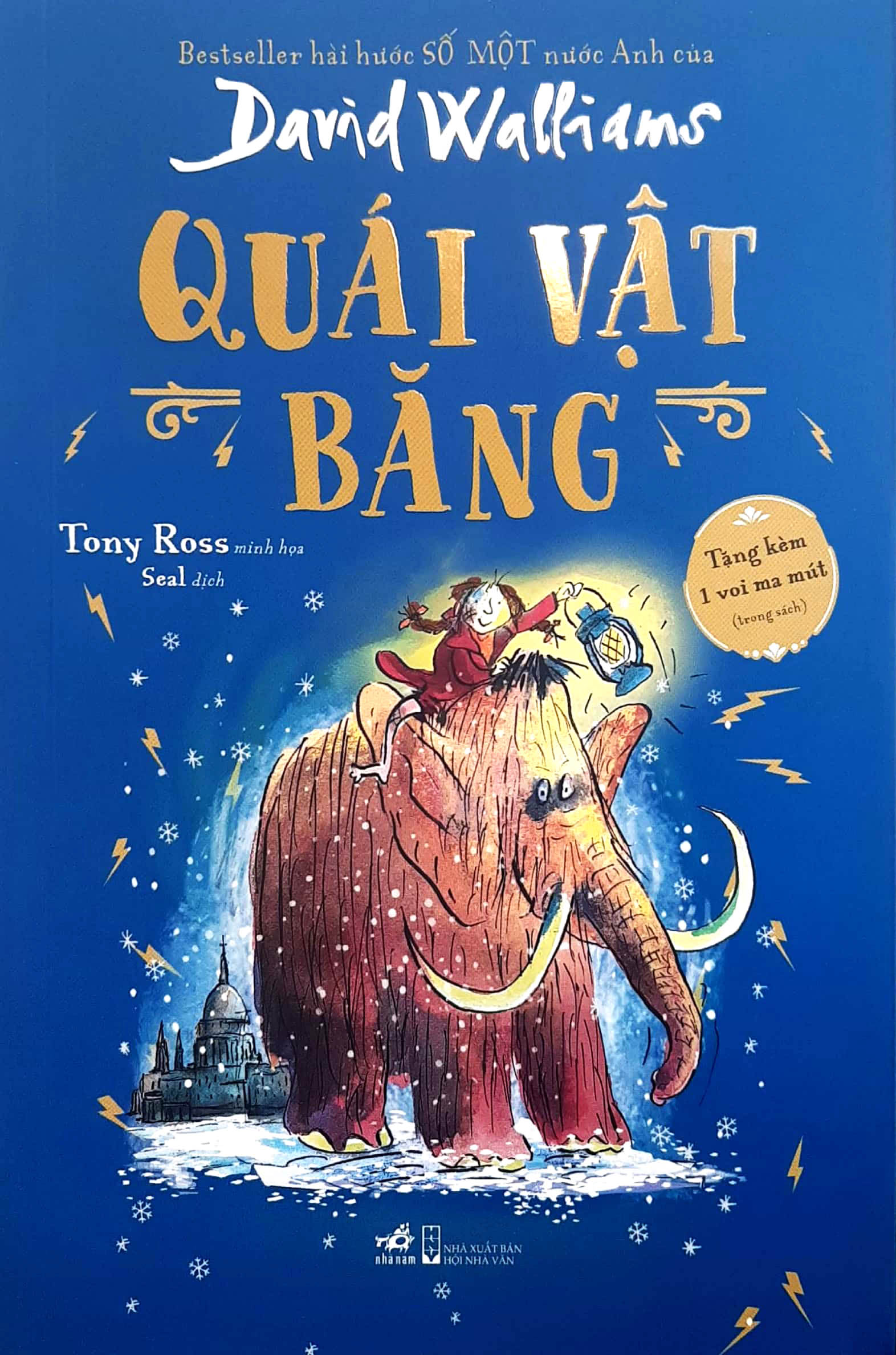 bestseller hài hước số một nước anh của david walliams - quái vật băng